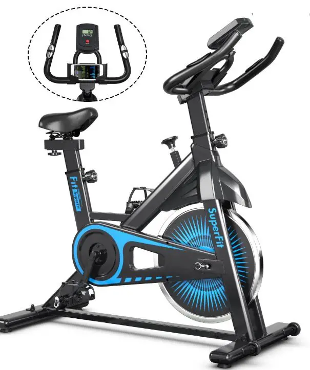 COSTWAY SP37312 Exercise Cycling Bike with Stationary Belt Drive Indoor for Gym Home
