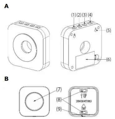 PEREL EDB8 Wireless Doorbell Battery 1