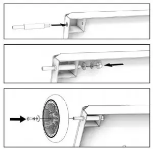 Fixed Wheels Installation