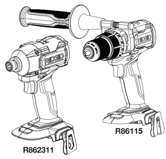 RIDGID R86115 Brushless Hammer Drill