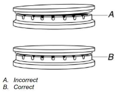 Whirlpool WEG750HZ Slide In Gas Range - burner cap,