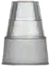 PROJECT E BEAUTY Removal medium round Suction tip