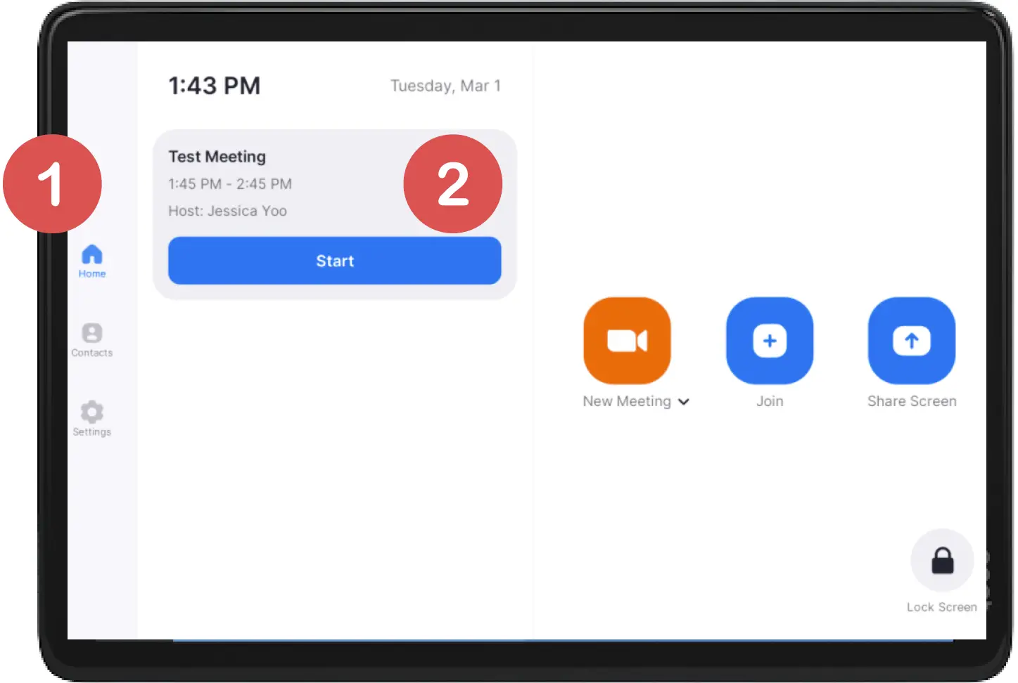 How to Start a Scheduled Meeting