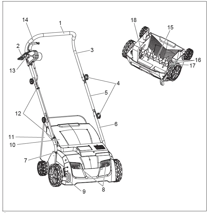makita-UV3200-Electric-Scarifier-FIG-1