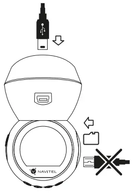 NAVITEL R10 Dash Cam llation