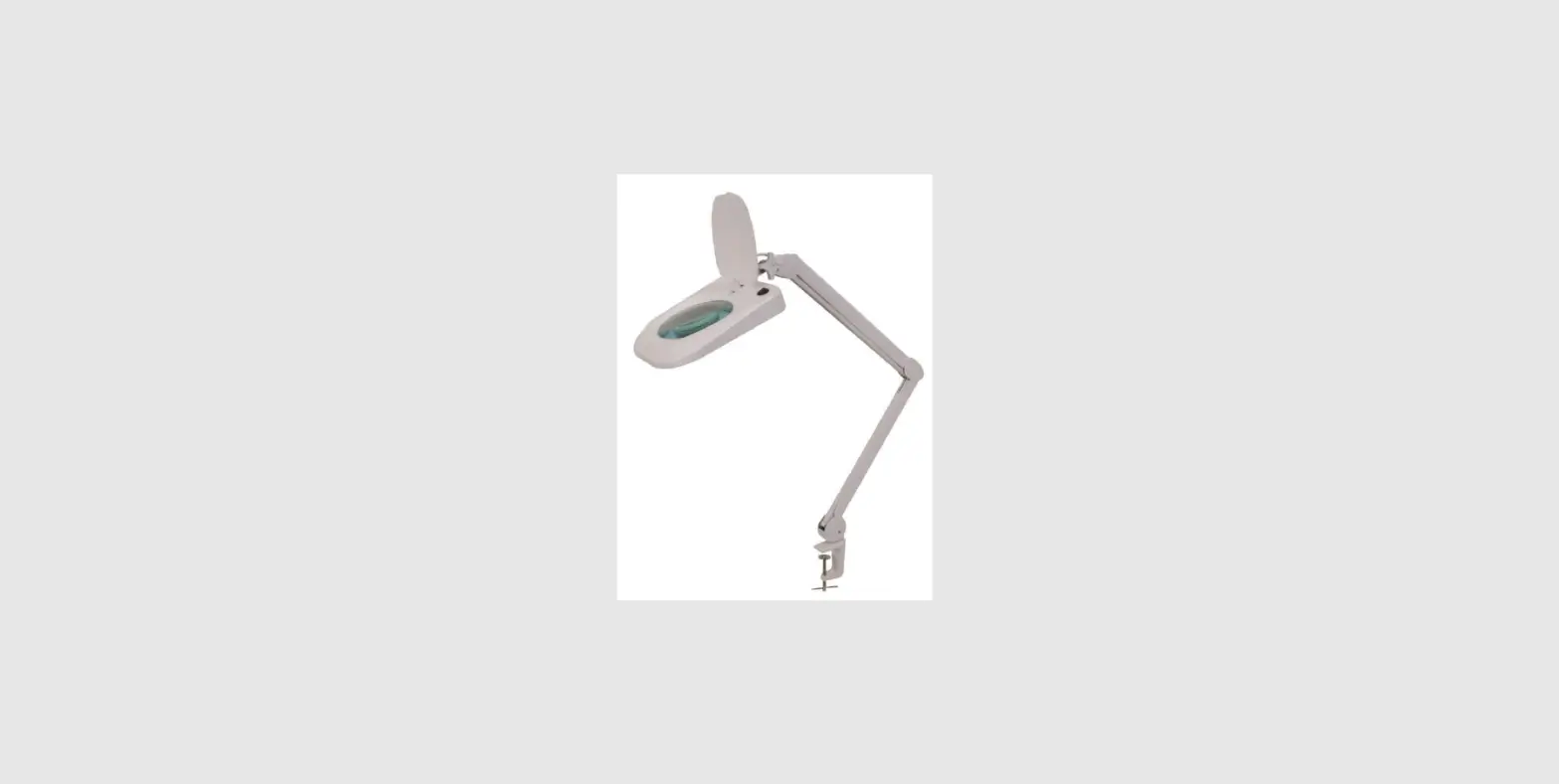 Velleman Vtllamp1wn Desk Lamp With Magnifying Glass User Manual
