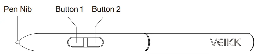 VEIKK A30 Graphic Pen Tablet - figure 2