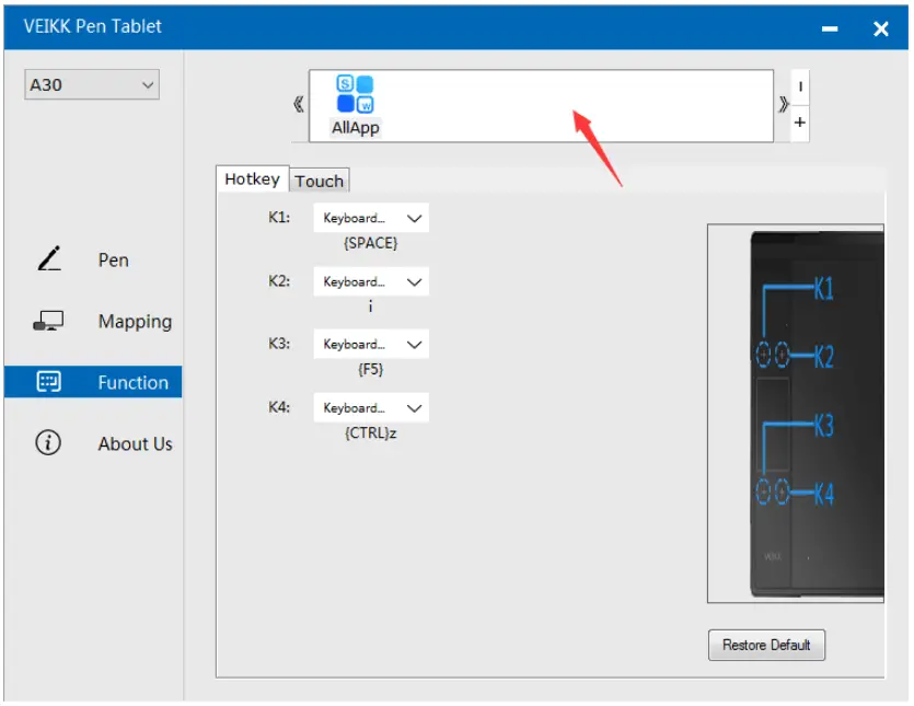 VEIKK A30 Graphic Pen Tablet - figure 20
