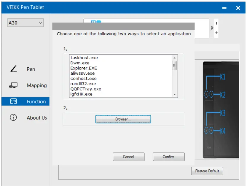 VEIKK A30 Graphic Pen Tablet - figure 21