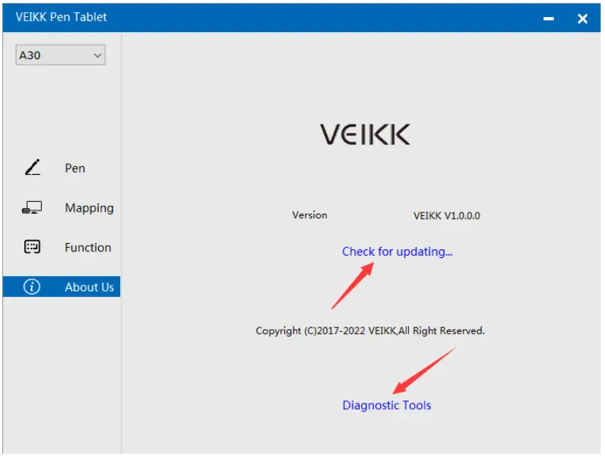 VEIKK A30 Graphic Pen Tablet - figure 24