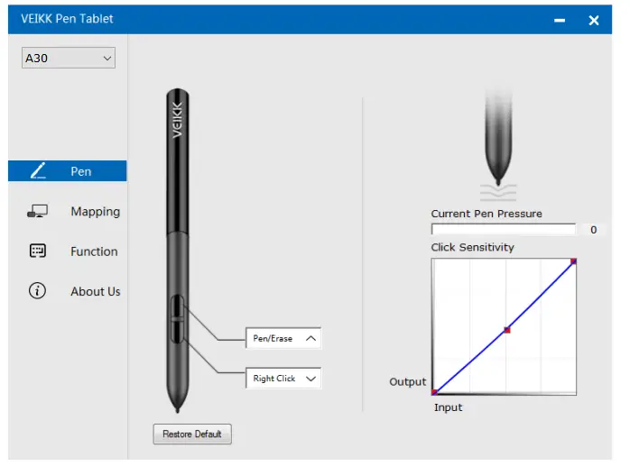 VEIKK A30 Graphic Pen Tablet - figure 7
