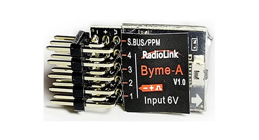 Radiolink Byme-d Flight Controller Of Delta Wing Instruction Manual