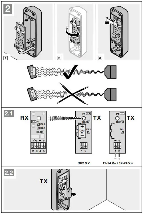 HORMANN-EL-71-B-Photocells-One-Way-Light-Barrier-fig-2