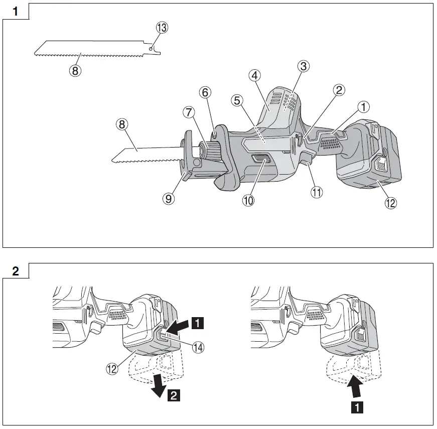 HiKOKI-CR18DA-Compact-Reciprocating-Saw-fig1