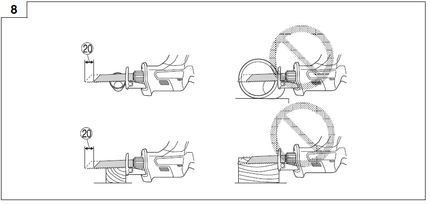 HiKOKI-CR18DA-Compact-Reciprocating-Saw-fig6