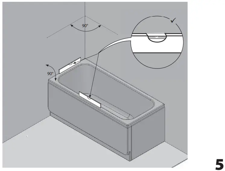 RAVAK CVS2-100 LR BRIGHT ALUMINUM TRANSPARENT-fig5