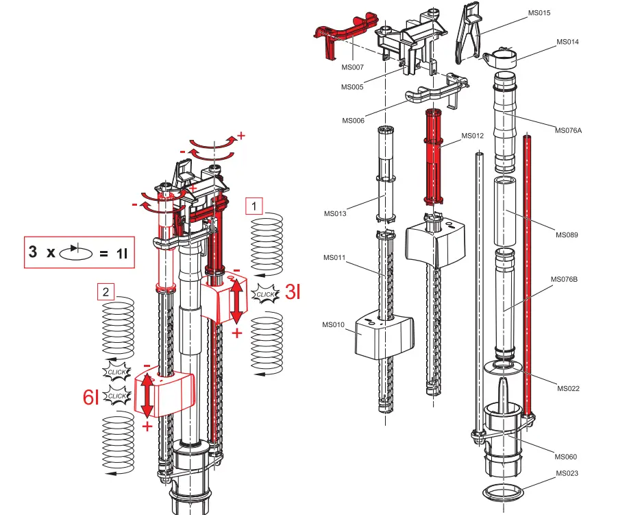ALCAPLAST-A1112-Basicmodul-Slim-Wall-mounted-tank-FIG-10
