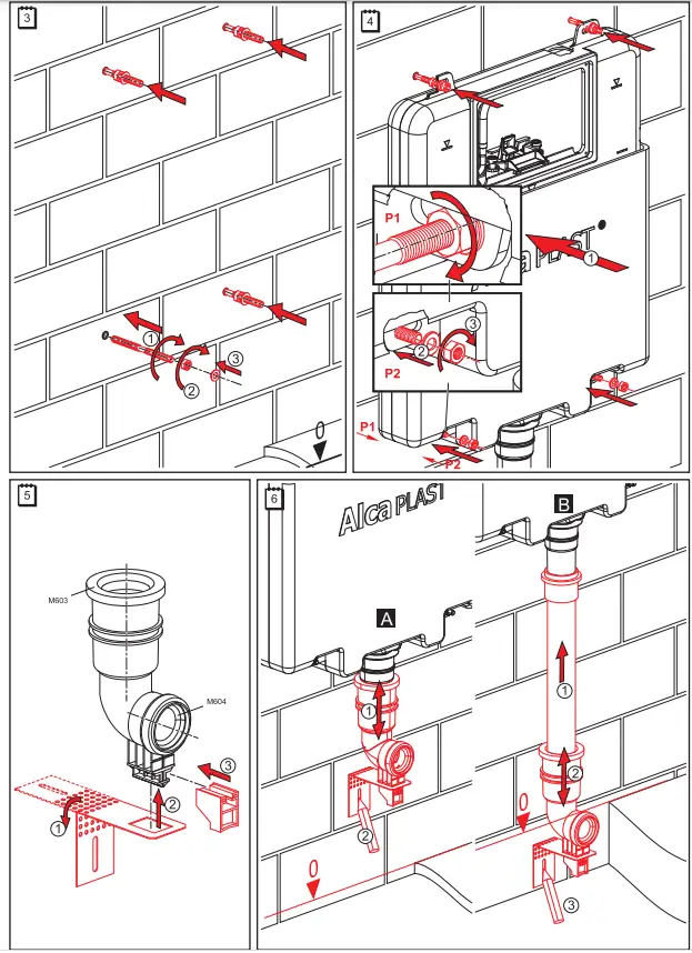 ALCAPLAST-A1112-Basicmodul-Slim-Wall-mounted-tank-FIG-3