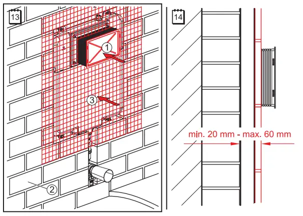 ALCAPLAST-A1112-Basicmodul-Slim-Wall-mounted-tank-FIG-7