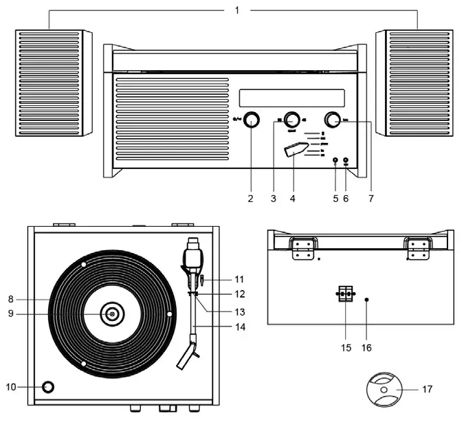 CROSLEY Switch II Turntable --- product