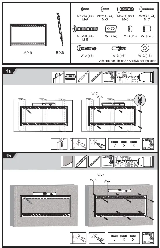 NorStone-FIX-60100-TV-Wall-Bracket-fig1