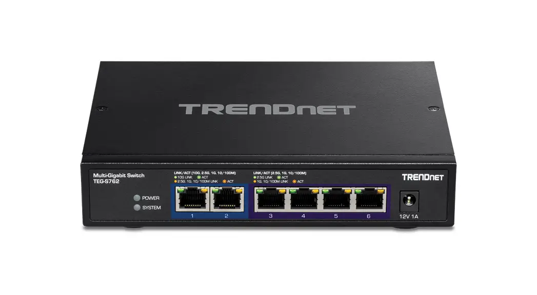 Trendnet Tpe-tg350 5 Port Unmanaged 2.5g Poe+ Switch Installation Guide