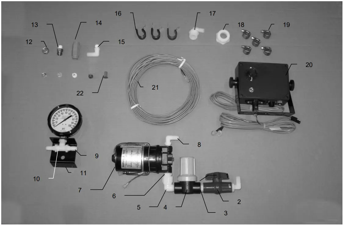 HARVEST TEC 469 Pumping Kit
