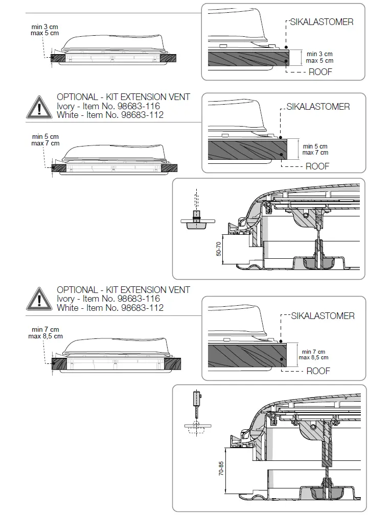 FIAMMA Vent 160 Roof Light-5