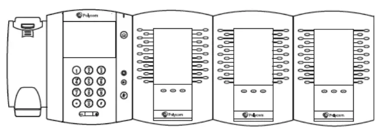 Polycom VVX Expansion Module - fig 7