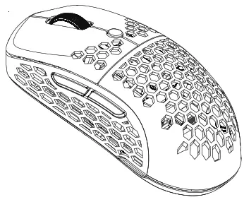 PWNAGE PAW 3370 Optical Ultra Custom Ambi Gaming Mouse