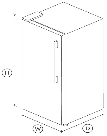FISHER PAYKEL RF373SLDW1 342L Freestanding Refrigerator-1