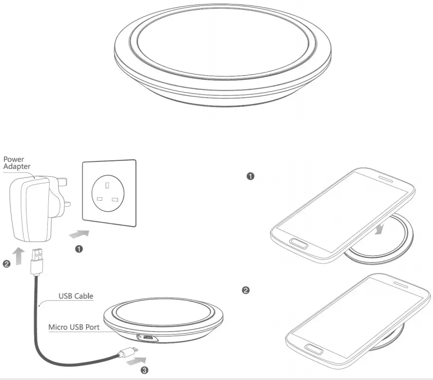 anko Wireless Charging Pad