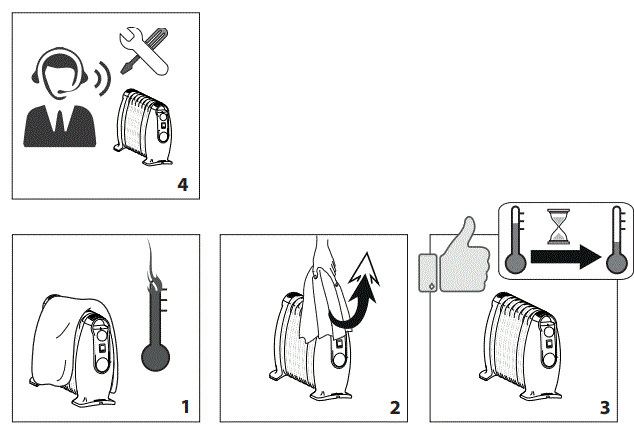 DeLonghi TRNS0808M TRNS Series Portable Oil Filled Radiator 10