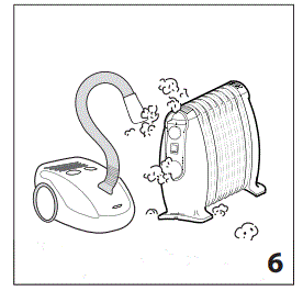 DeLonghi TRNS0808M TRNS Series Portable Oil Filled Radiator 8