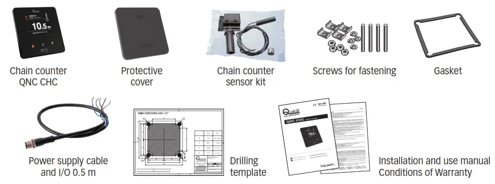 Quick QNC CHC Chain Counter - PRODUCT