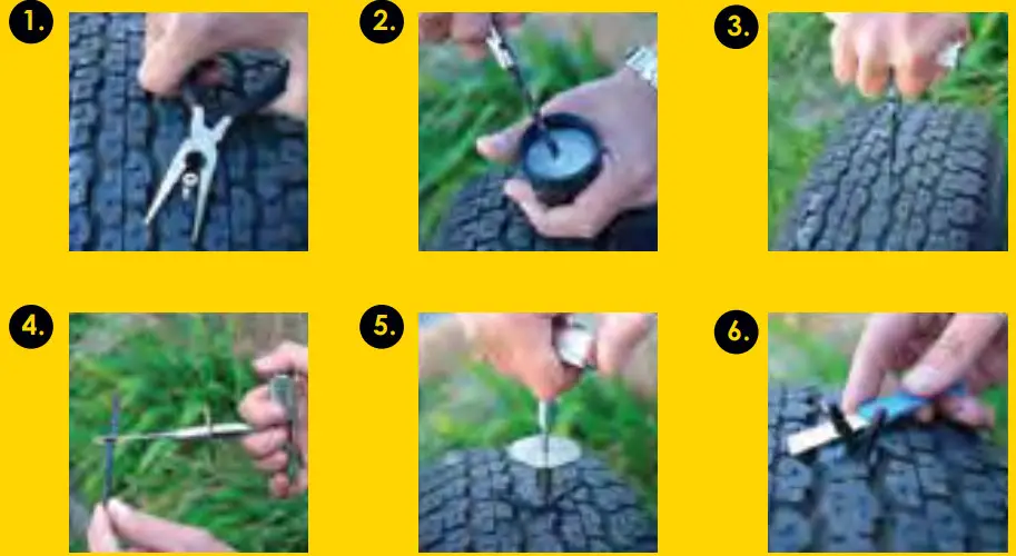 BUSHRANGER 73X12P Tyre Repair Kit