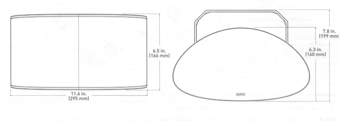 Nuvo NV6OD5DVCBK Series Six 5.25 Inch Dual Voice Coil Outdoor Speaker fig (6)