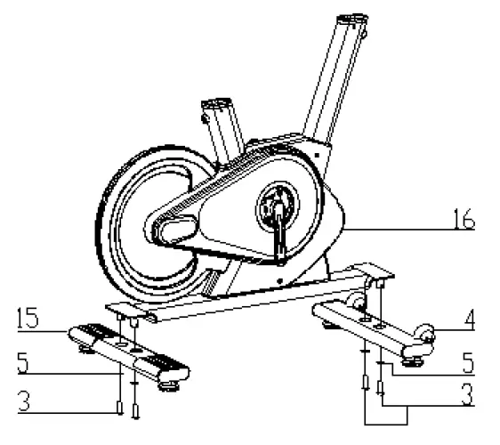 20068 inCondi S800i Spin Bike inSPORTline 2