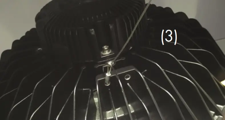 VENTURE LIGHTING LED Highbay Fixture 50deg - Loop the safety