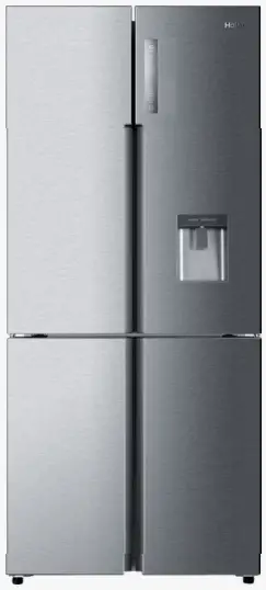 Haier HRF565YHS 84cm Quad Door Refrigerator Freezer -