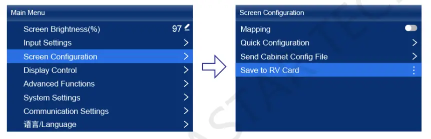 NOVASTAR MX40 Pro LED Display Controller - Figure caSave binet