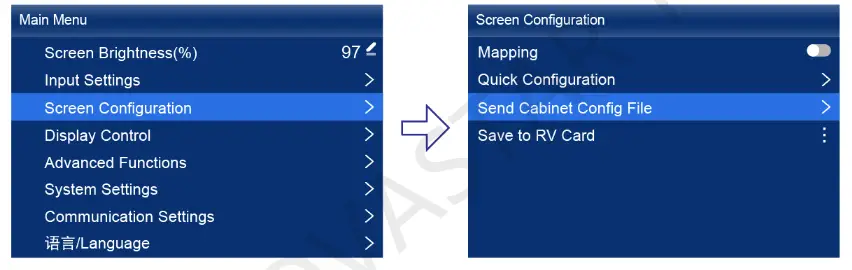 NOVASTAR MX40 Pro LED Display Controller - input cabinet