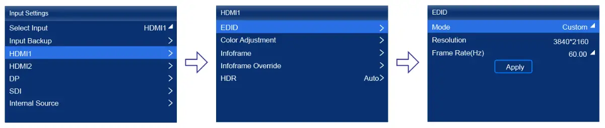 NOVASTAR MX40 Pro LED Display Controller - input sources