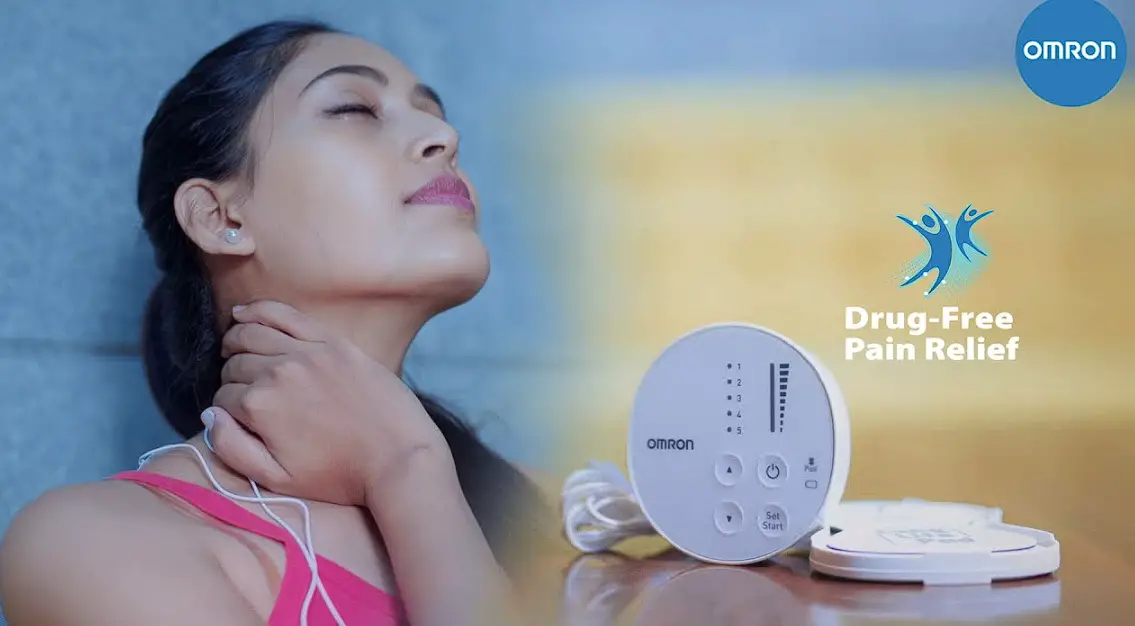 Omron Hv-f013 Electronic Nerve Stimulator Instruction Manual