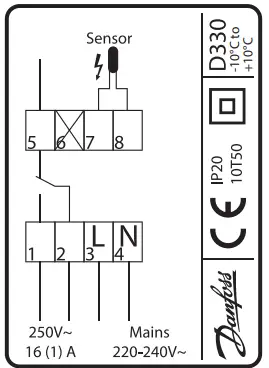 Danfoss ECtemp 330 Electronic Thermostat-fig2