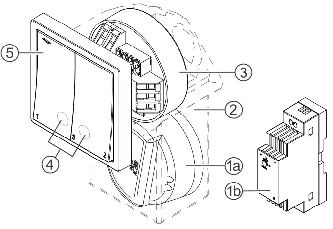 INVENTer Pure Ventilation control unit - Fig 1