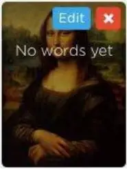 Game Osmo Words User Guide - Edit button