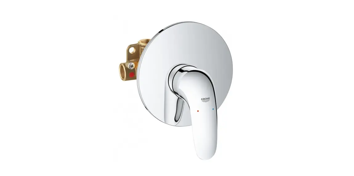 Grohe 23 725 Shower Faucet Single Lever Eurostyle Instruction Manual