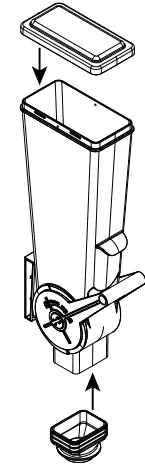 SERVER ESSENTIALS DFD SlimLine Dry Food Dispenser-fig8