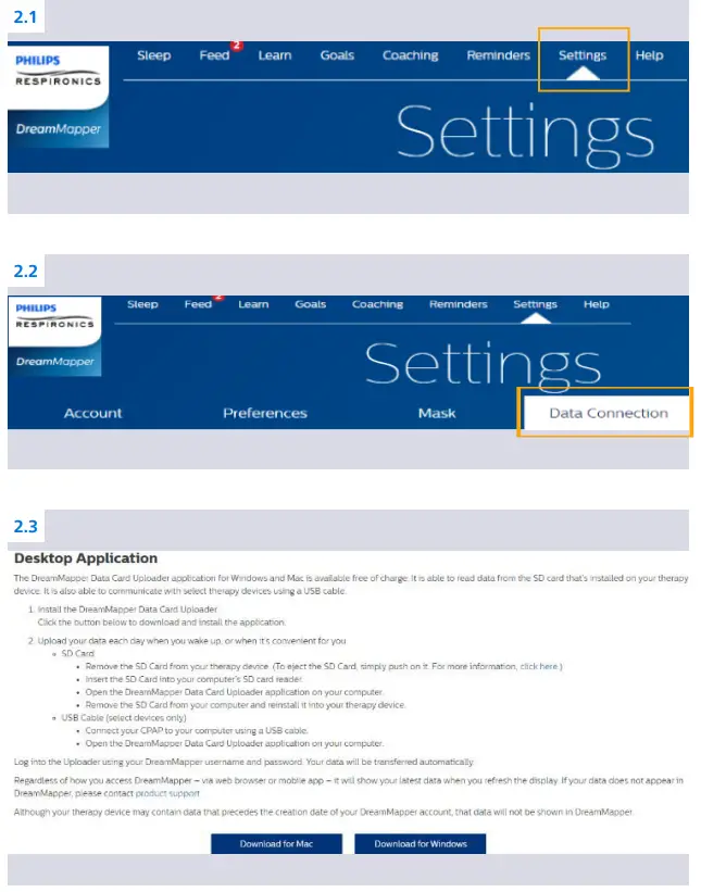 PHILIPS-Dreammapper-Data-Card-Uploader-Software-2